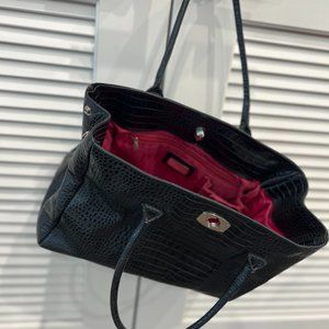 FURLA leather tote bag